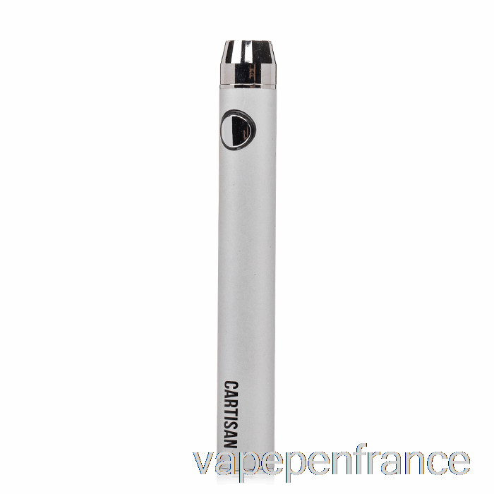 Cartisan Bouton VV 900 Double Charge 510 Batterie [micro] Stylo Vape Argent